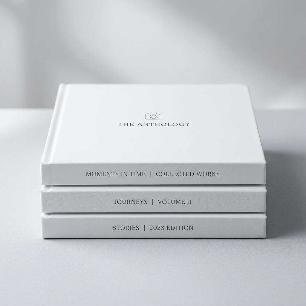 Matte-laminate hardcover details